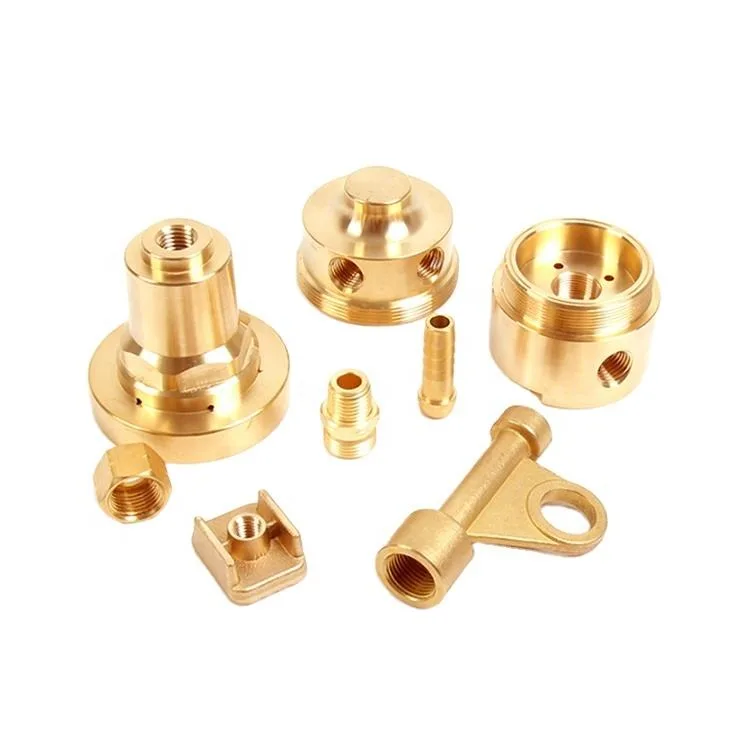 Brass CNC turned parts and fittings