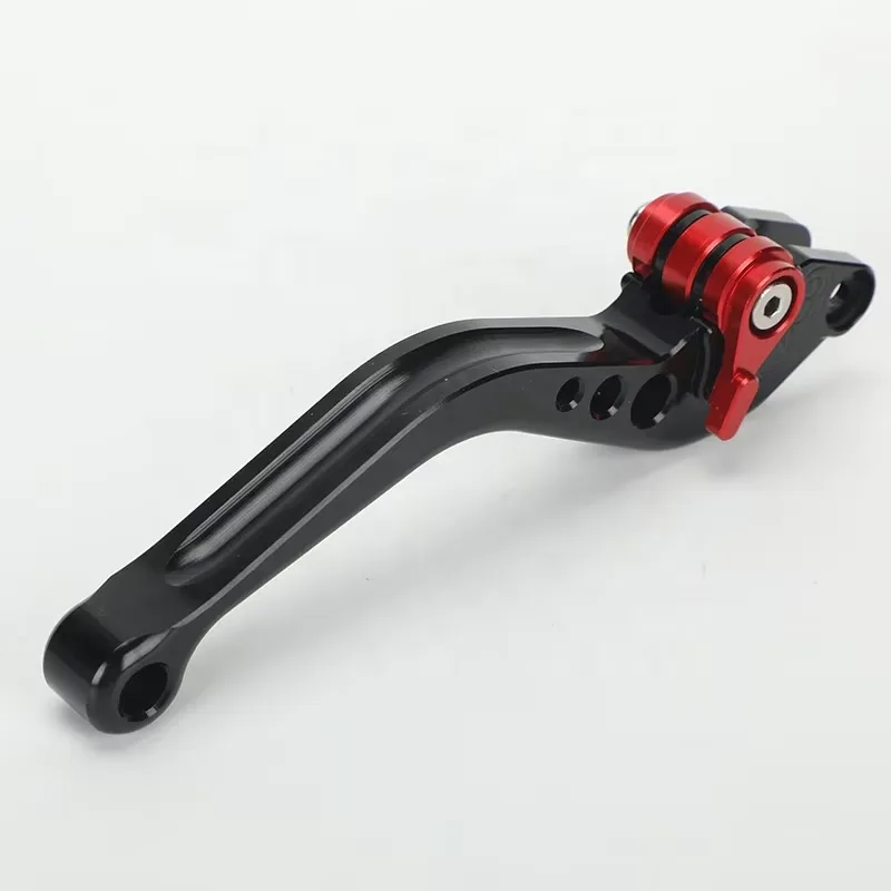 Adjustable CNC aluminum brake lever for motorcycles