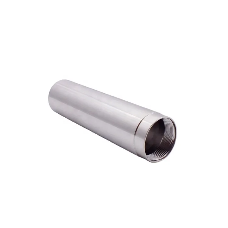 CNC turned aluminum microphone tube