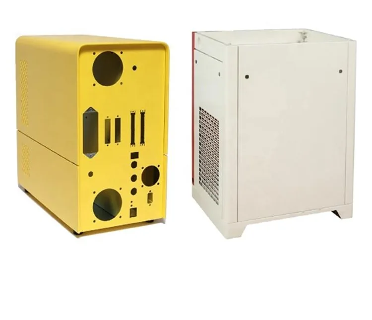 Custom powder coated sheet metal enclosures