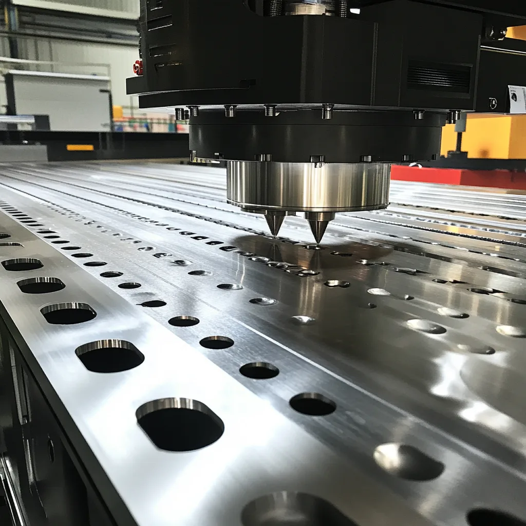 Laser cutting stainless steel sheet for sheet metal fabrication