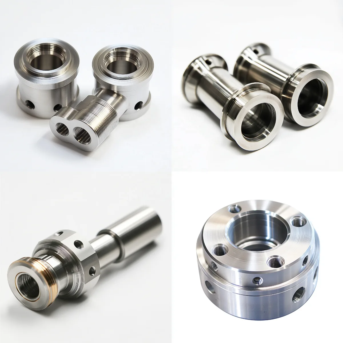 Precision CNC turning and milling parts in stainless steel